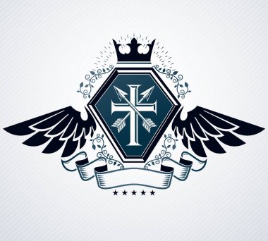 Vintage hanedan şablonu