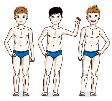 genç genç çocuklar