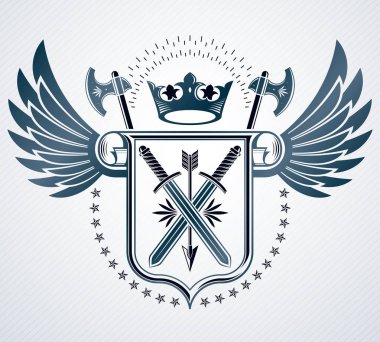 Vintage hanedan şablonu