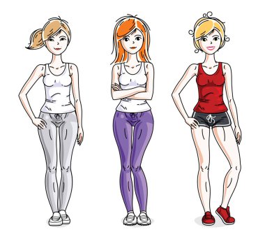 mutlu genç kadın kılığında 