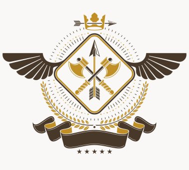 Vintage hanedan şablonu