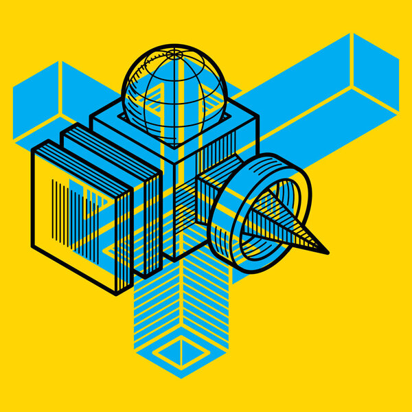 Abstract geometric form