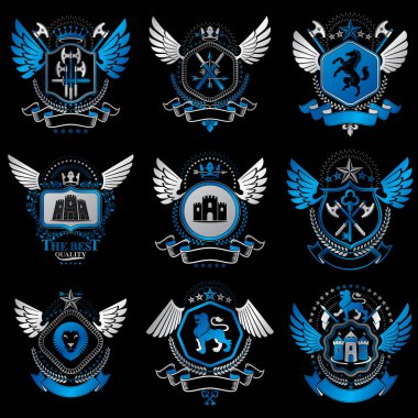 Hanedan dekoratif arması topluluğu