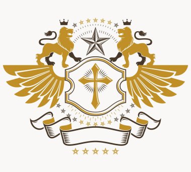 Klas amblemi hanedan arması.