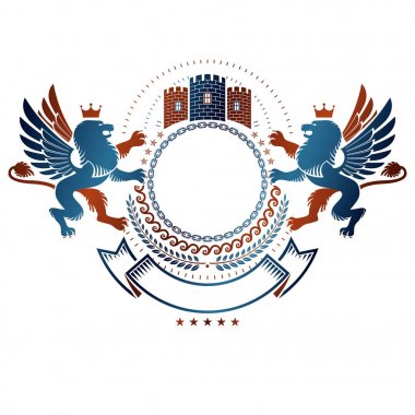 Grafik vintage amblemi 