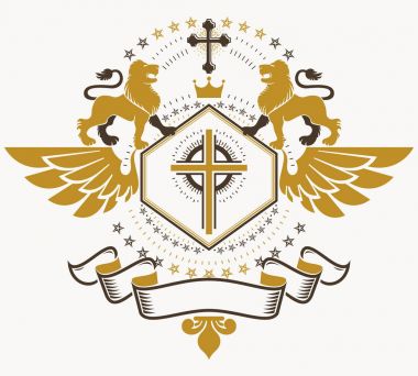 Klas amblemi hanedan arması.