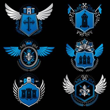 Kanatlı hanedan Amblemler