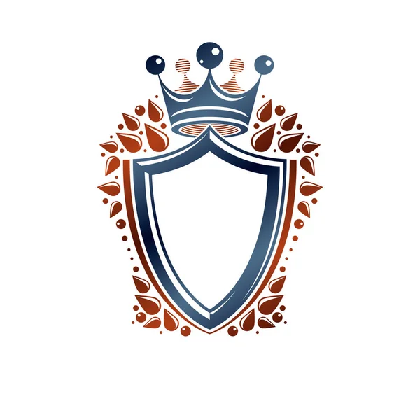 Heraldisches Design mit Kopierraum — Stockvektor