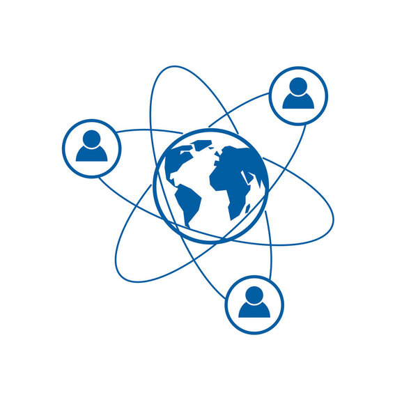 Творческий логотип World and Persons
