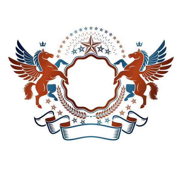 Graphic vintage emblem — Stock Vector