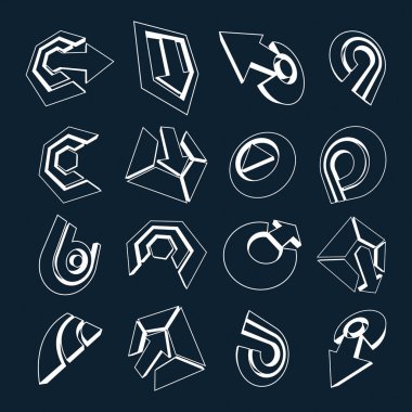 Toplum ve kişi etkileşim yaratıcı logo