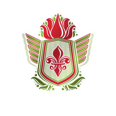 Vintage hanedan amblemi 