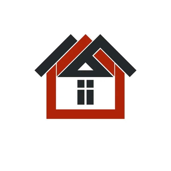 Immobilien-Agentur Corporate Symbol — Stockvektor