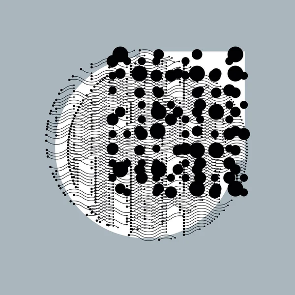 Composição geométrica abstrata — Vetor de Stock