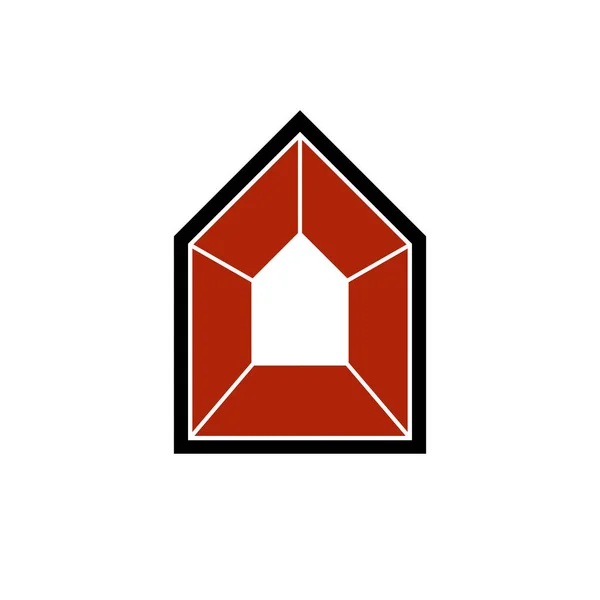 Estate agency corporate symbol — Stock Vector