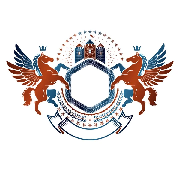 Emblema grafico vintage — Vettoriale Stock