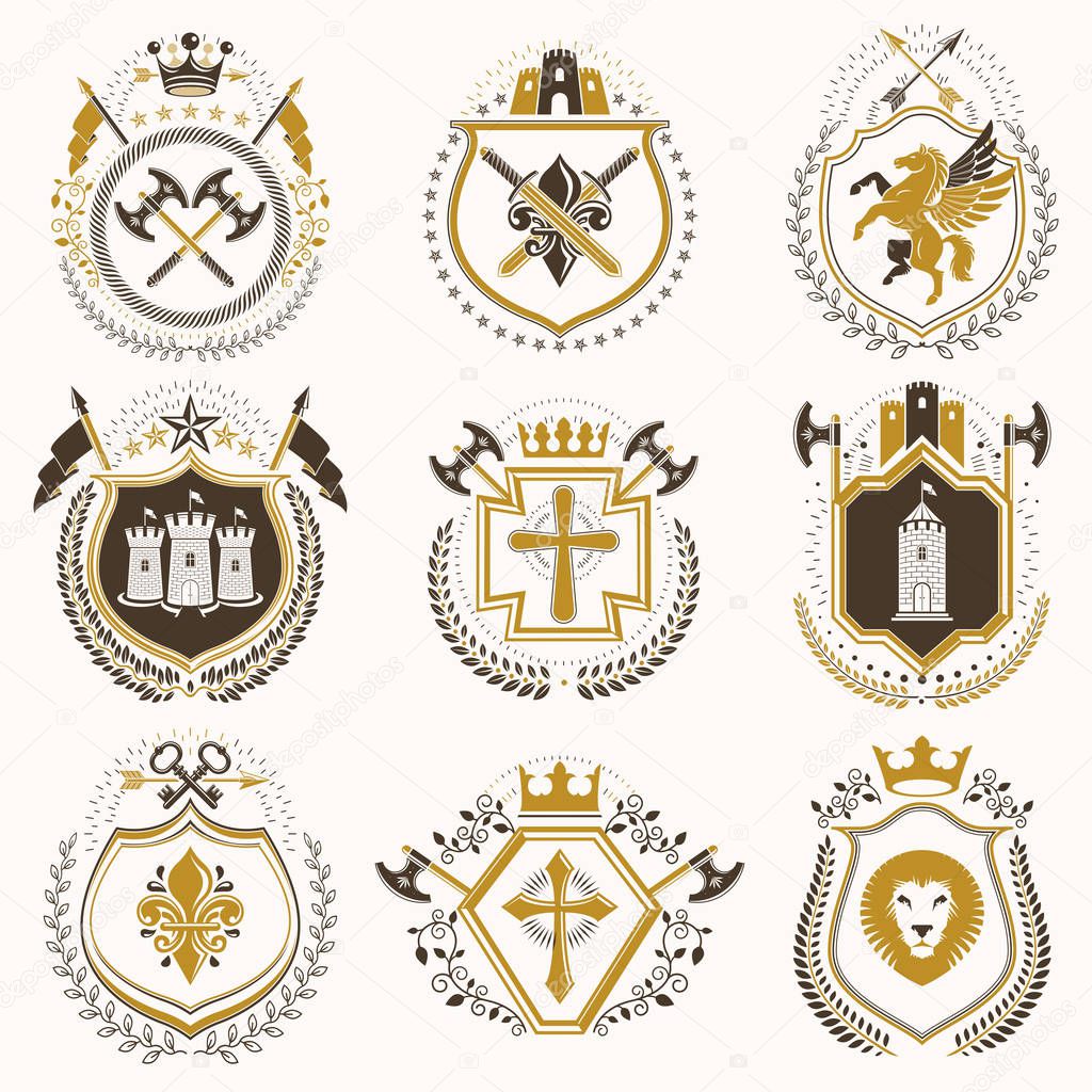vintage heraldic Coat of Arms