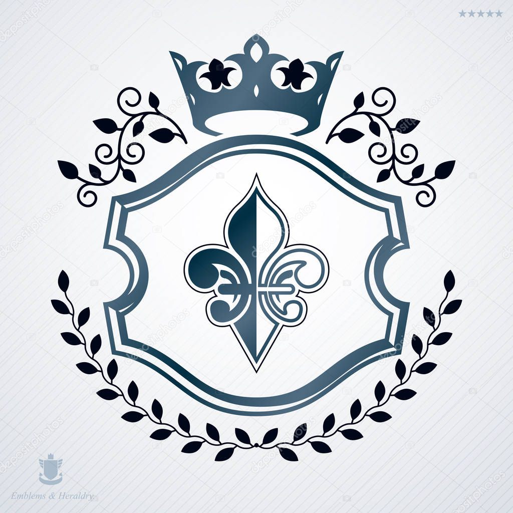 Heraldic coat of arms 