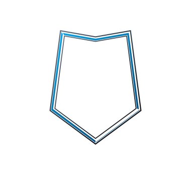 Kopya alanı ile dekoratif çerçeve