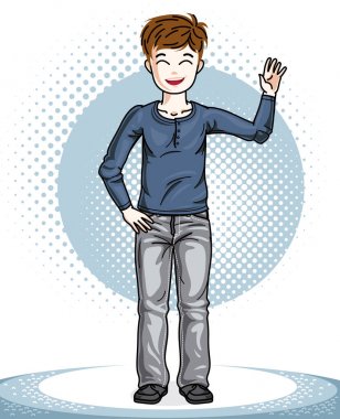 Tatlı küçük çocuk