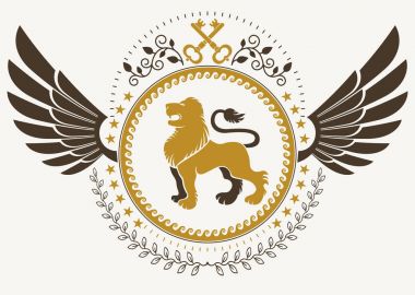 Vintage arması logo