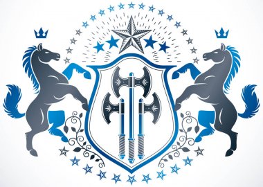 Vintage arması logo