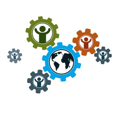 Kişi başı Dünya yaratıcı logo