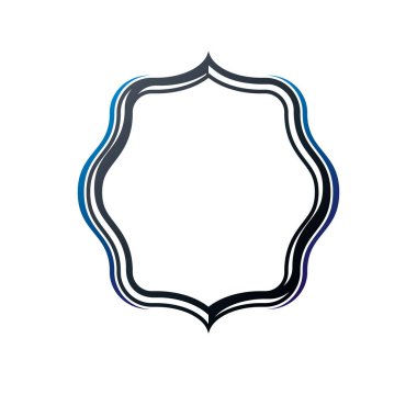 Kopya alanı ile dekoratif çerçeve