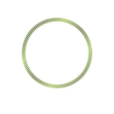 Kopya alanı ile dekoratif çerçeve