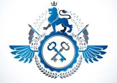 Vintage arması logo