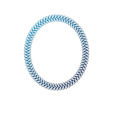 Kopya alanı ile dekoratif çerçeve