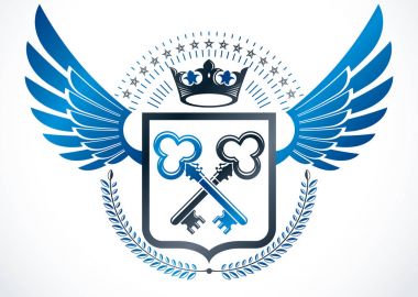 Vintage arması logo