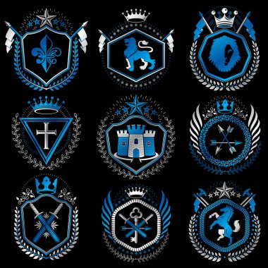 Vintage ceket logoları koleksiyonu