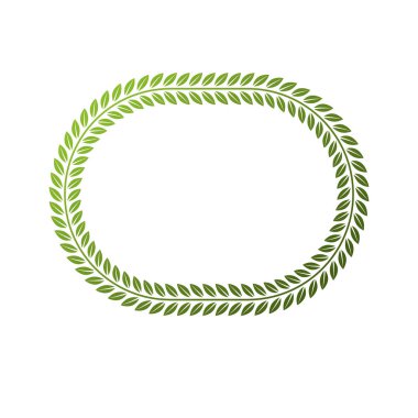 Kopya alanı ile dekoratif çerçeve