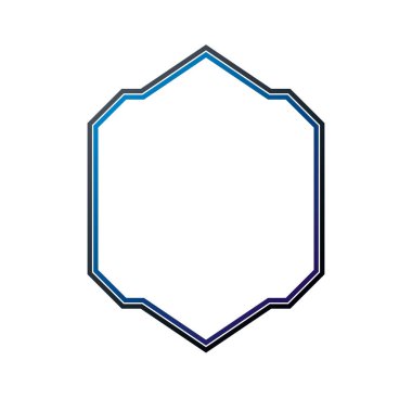 Kopya alanı ile dekoratif çerçeve