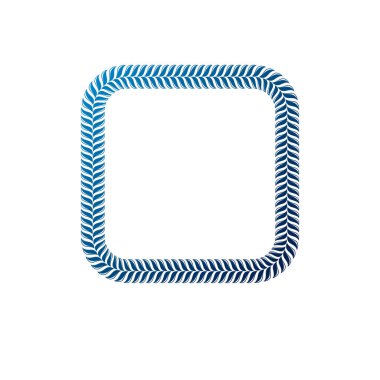 Kopya alanı ile dekoratif çerçeve