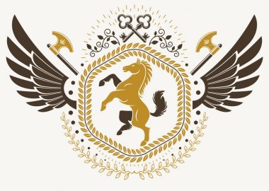 Vintage arması logo