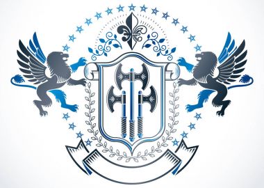 Vintage arması logo
