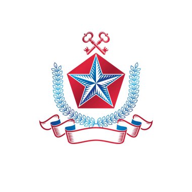 Vintage arması logo