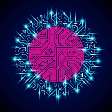 Köpüklü devre kartı daire