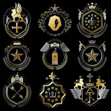 Vintage ceket logoları koleksiyonu