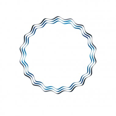 Kopya alanı ile dekoratif çerçeve