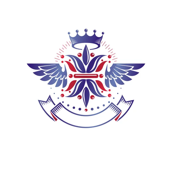 Vintage wapenschild logo — Stockvector