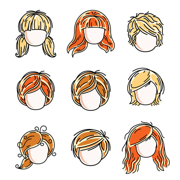 Коллекция милых девушек
