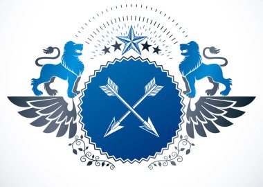 Vintage arması logo