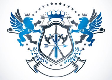 Vintage arması logo