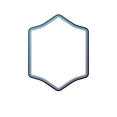 Kopya alanı ile dekoratif çerçeve