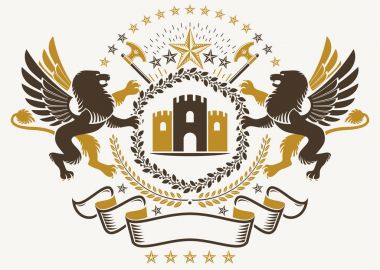Vintage arması logo