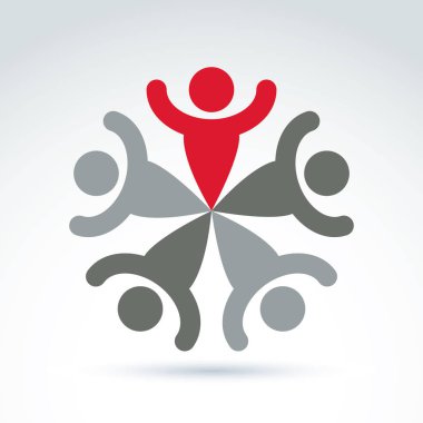 İş takım ve sosyal topluluk kavramı.