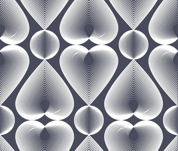 Abstract geometrisch naadloos patroon — Stockvector